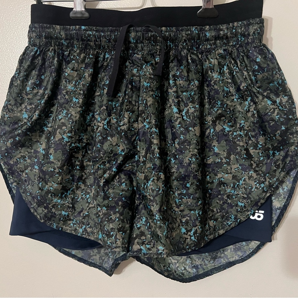 ASOS 4505 running shorts camouflage camo print size 8